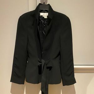 Zara black jacket coat sz 2 eur 34